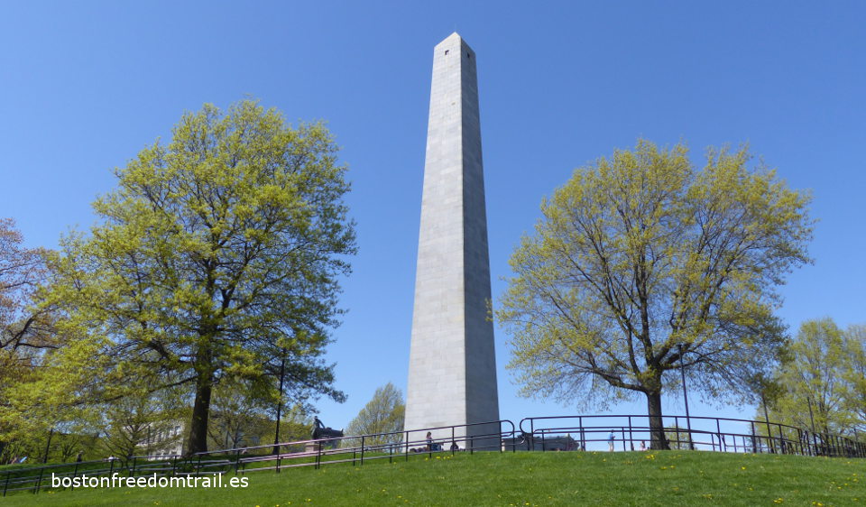 Bunker Hill Monument (Monumento de Bunker Hill o de la colina Bunker)